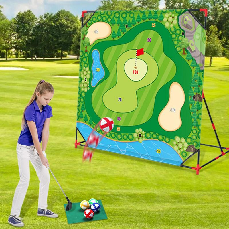 Golf Equipment For Kids - Permainan Golf Portabel Kids Battle GolfSet