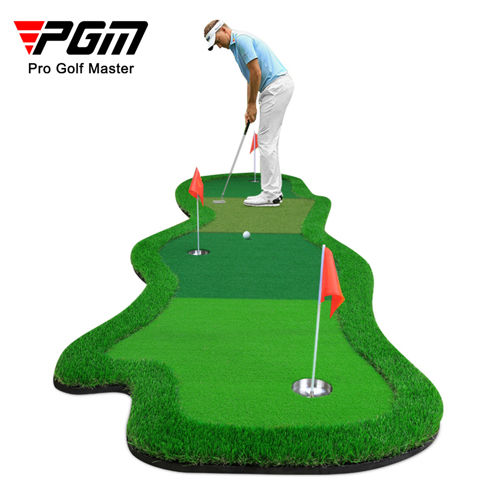 Golf Equipment Indoor - PGM Golf hijau 1x4m, asisten latihan