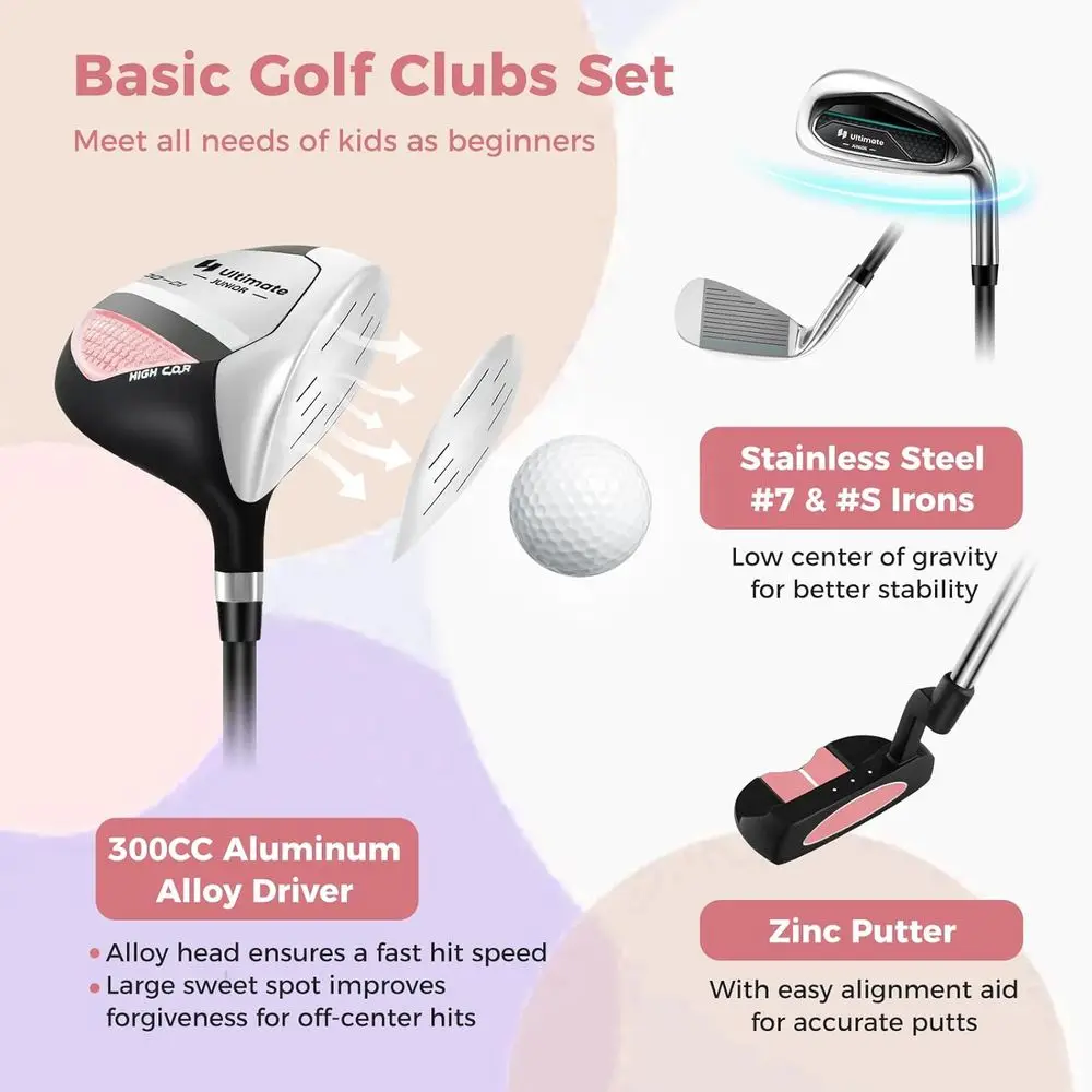 Set Klub Golf Remaja dengan Ta - Golf Equipment For Kids ulasan dan harga