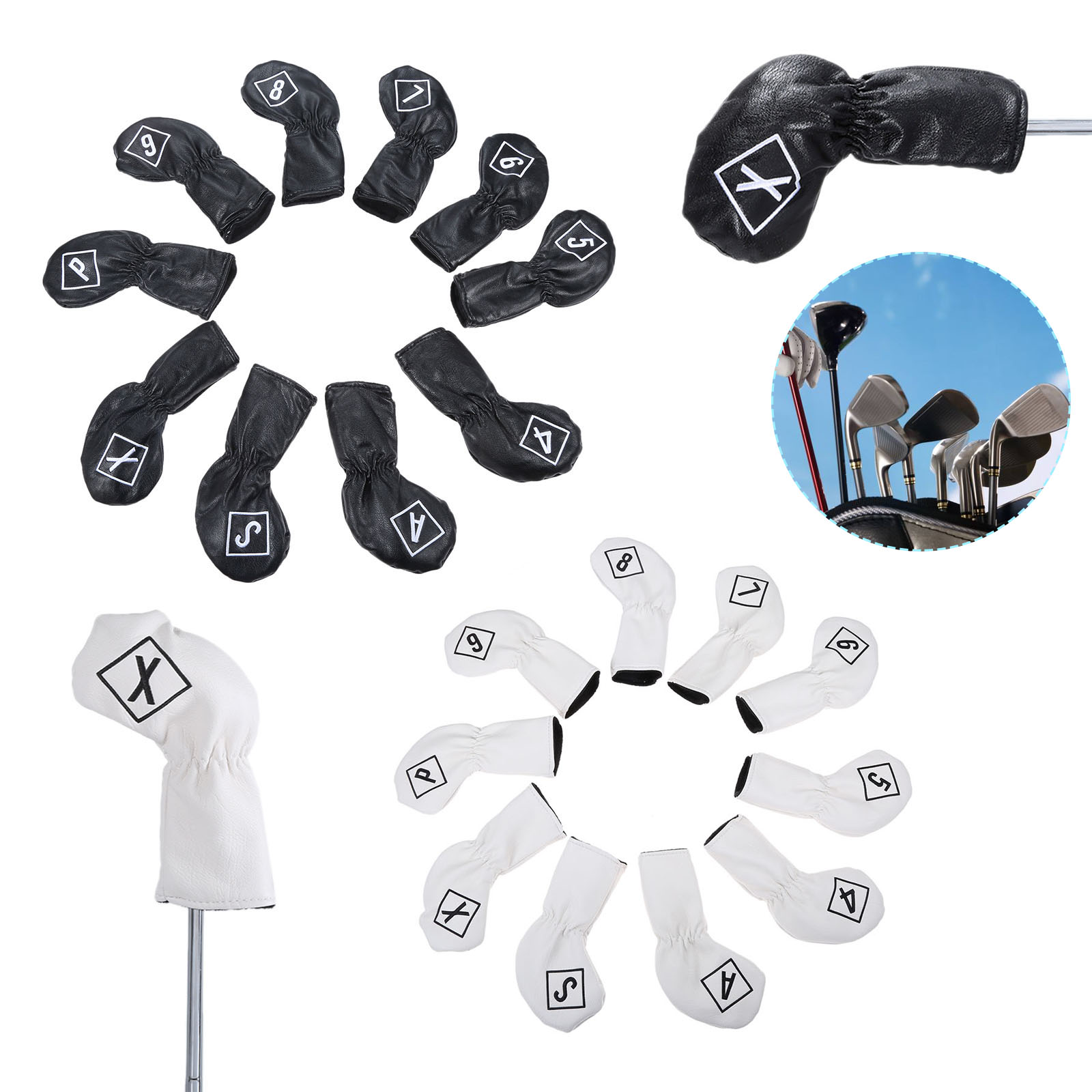 10 Buah/Set Penutup Kepala Klu - X Golf Equipment ulasan dan harga